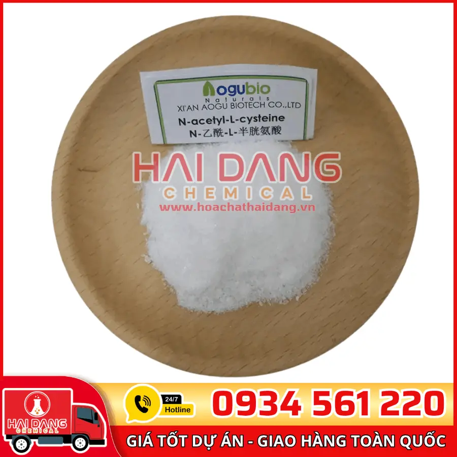 N-Acetyl L-Cysteine Trung Quốc – Hoạt Chất Long Đờm, Giải Độc Gan
