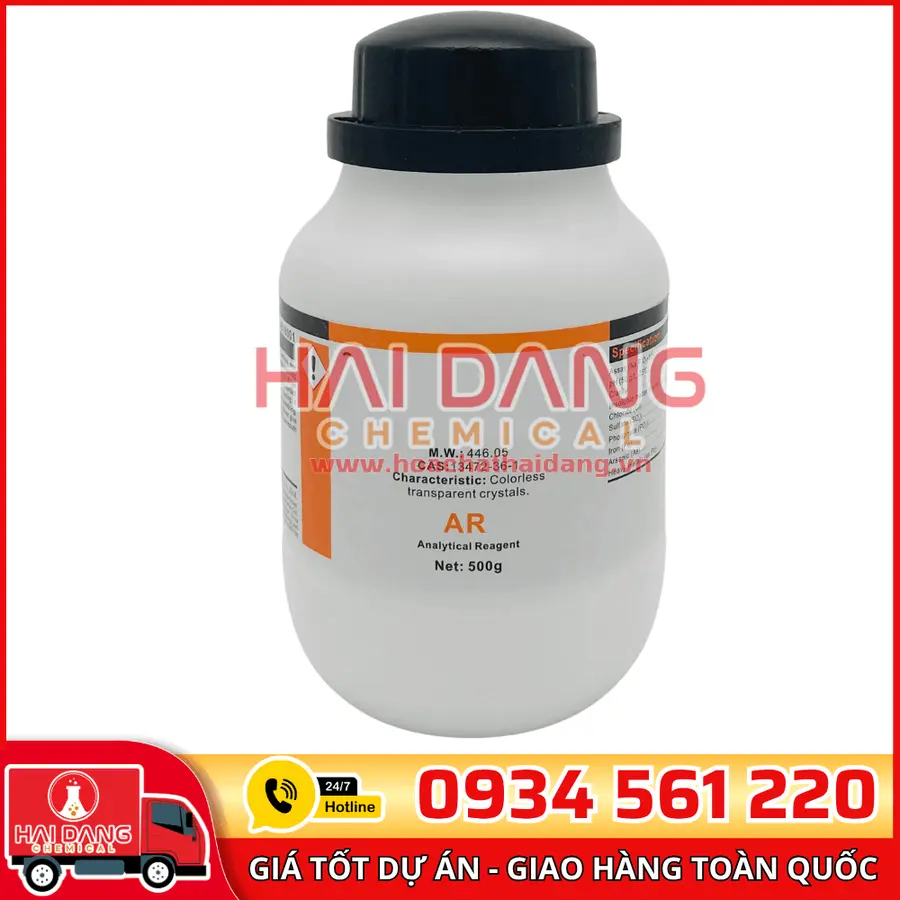 Methyl Red C₁₅H₁₅N₃O₂, lọ 500g - hãng Xilong