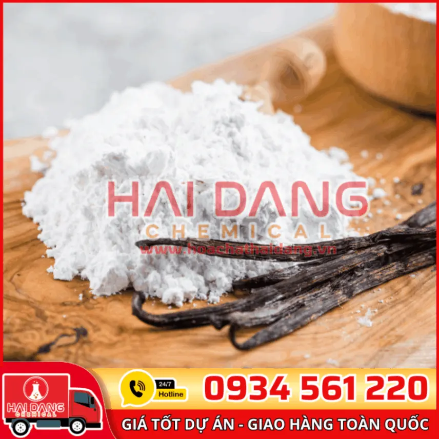 Hương Ethyl Vanilla Dạng Bột