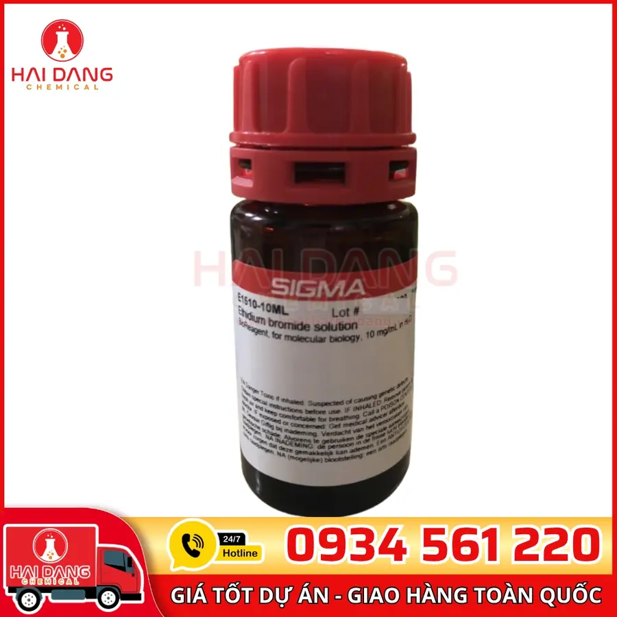 Dung dịch Ethidium bromide 10mg/ml lọ 10ml, hãng Sigma