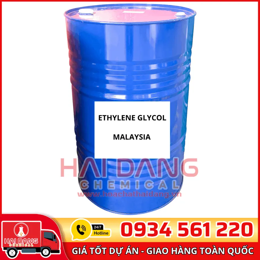 Dung Môi EGBE Ethylene Glycol Monobutyl Ether C₆H₁₄O₂ Malaysia Phuy 180kg