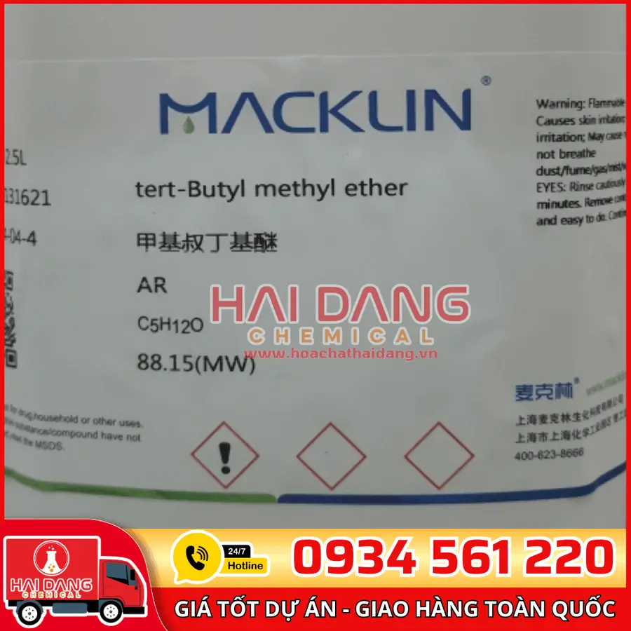 |tert|-Butyl methyl ether AR 2.5L - Macklin