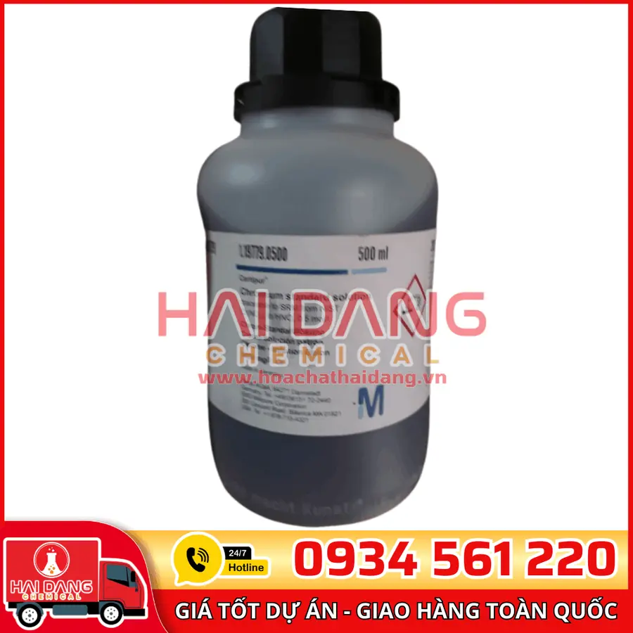 Dung dịch chuẩn Crom (Chromium) 1000 mg/L lọ 500ml - Merck