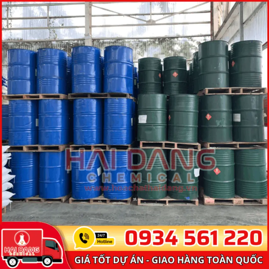 Toluen C7H8 99% Hàn Quốc 179kg/phuy