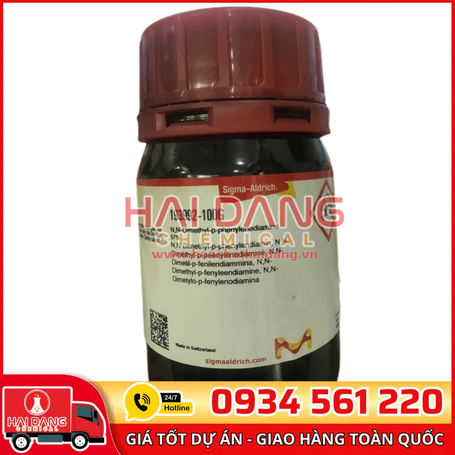 N,N-Dimethyl-p-phenylenediamine 97% lọ 100g, hãng Sigma