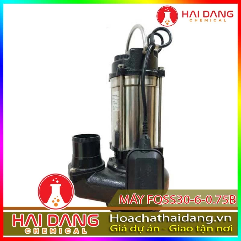 Máy Bơm Thả Chìm Trục Đứng FQSS30-6-0.75B