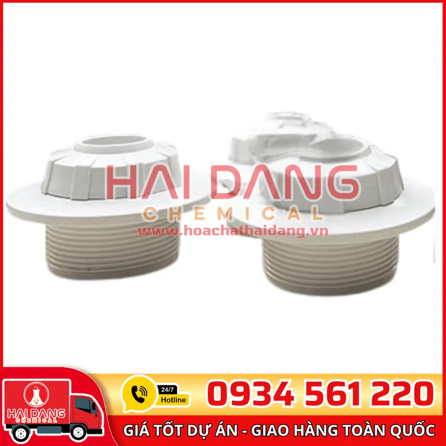 Đầu Trả Nước Bể Bơi KD-2828 Ren D60 | Bảo Hành 1 Đổi 1