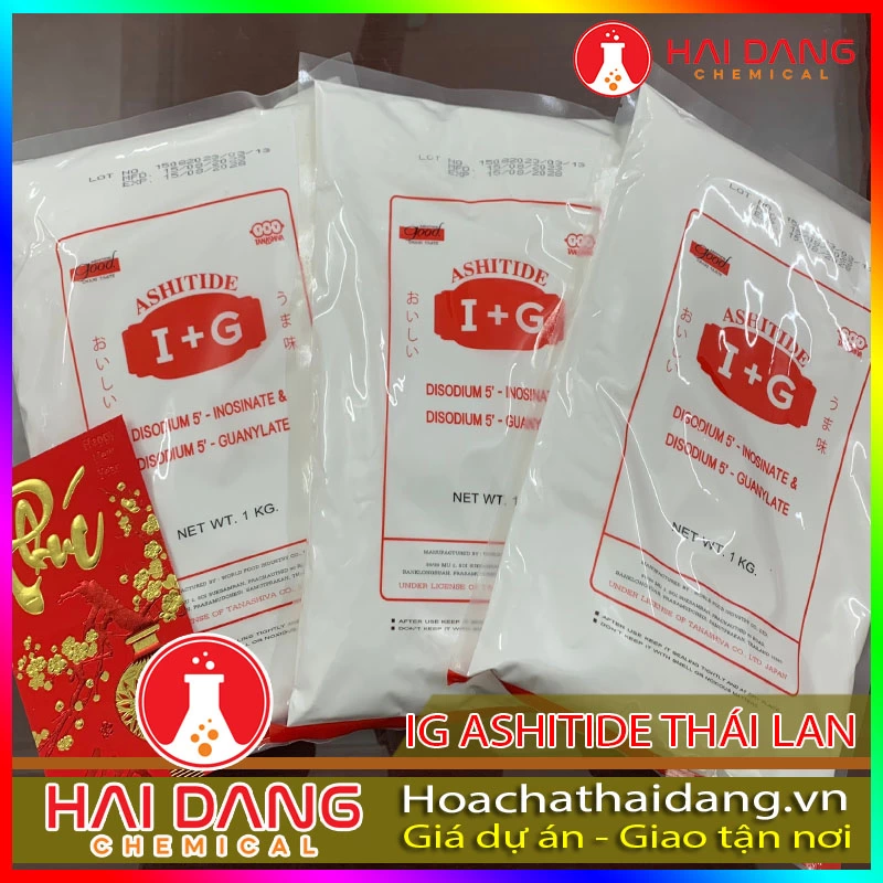 Phụ Gia Điều Vị Ig Ashitide Dùng Thay Thế Mì Chính