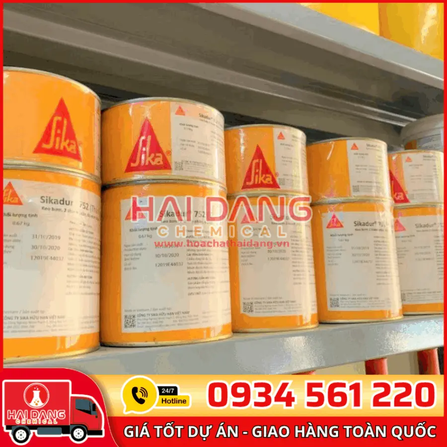 Sikadur 752 – Keo Epoxy Chống Thấm Và Bơm Nứt Bê Tông