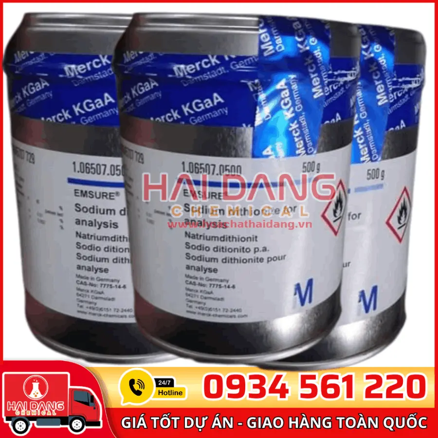Sodium dithionite lọ 500g - Merck