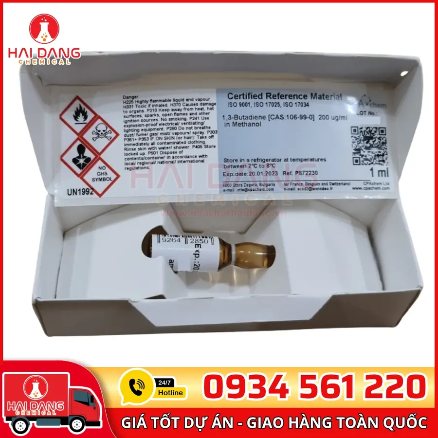 Dung Dịch Chuẩn 1,3-Butadiene 200 µg/mL – CPAchem