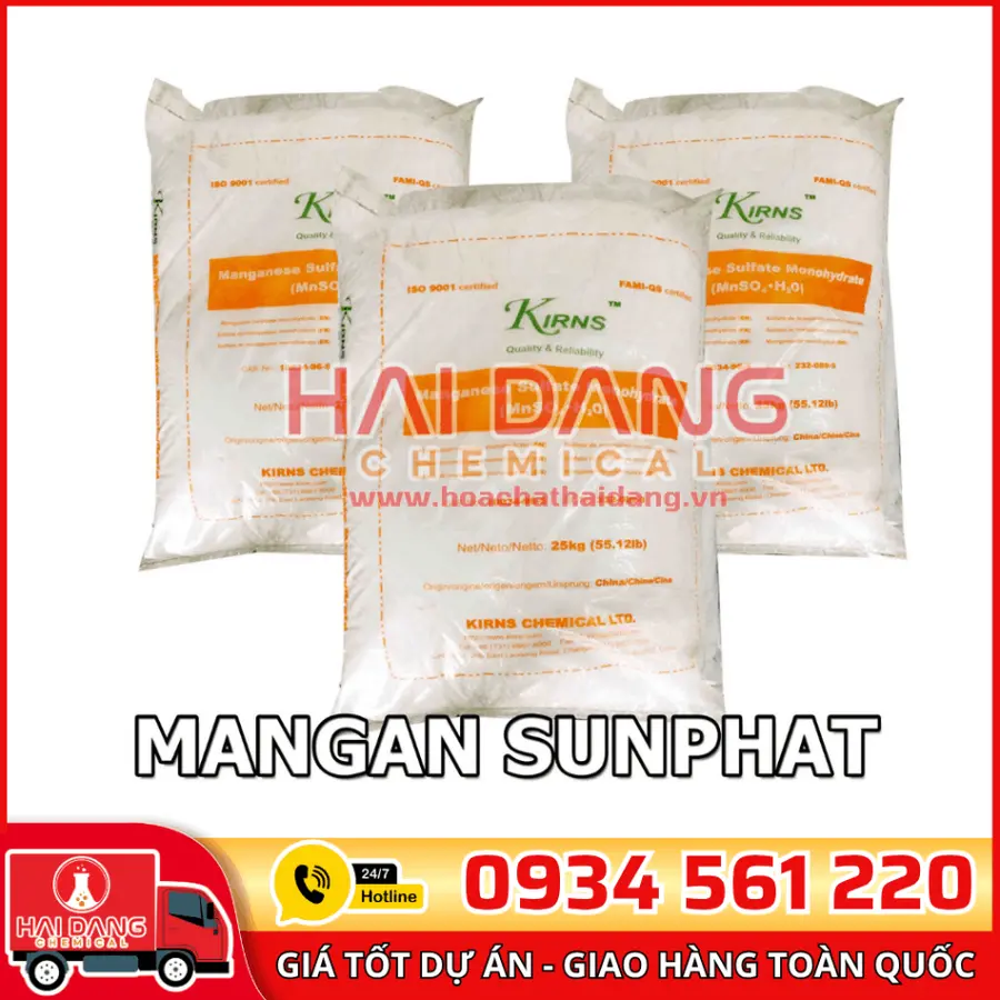 Manganese Sulfate MnSO4.H2O Trung Quốc