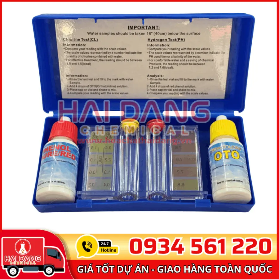 Thiết Bị Bộ Test Nước Bể Bơi