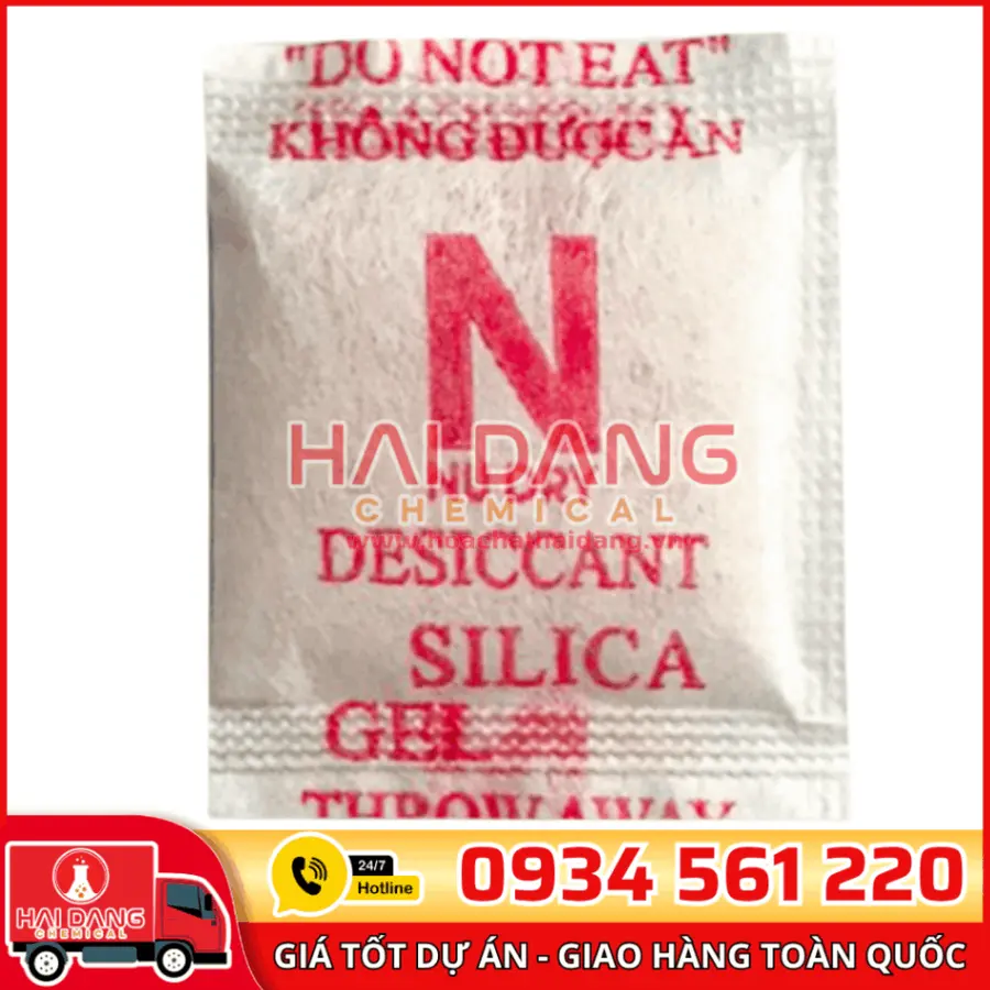 Silicagel 2G Túi Lụa – Chất Hút Ẩm Cho Dược Phẩm
