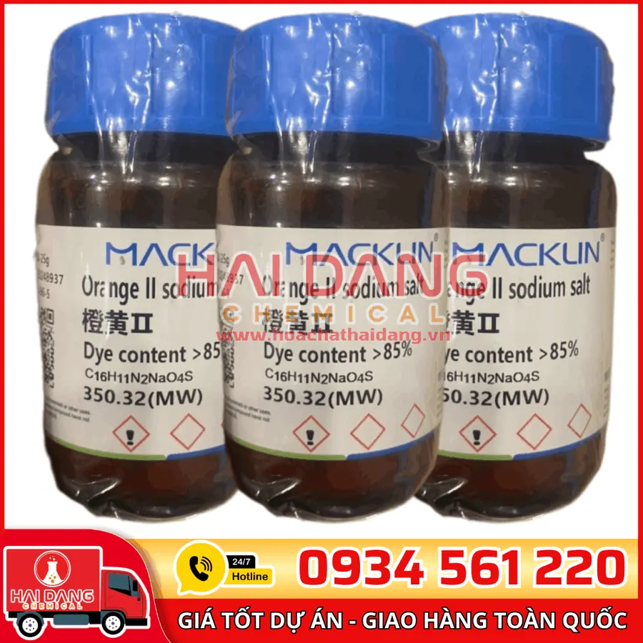 Orange II sodium salt 25g - Macklin
