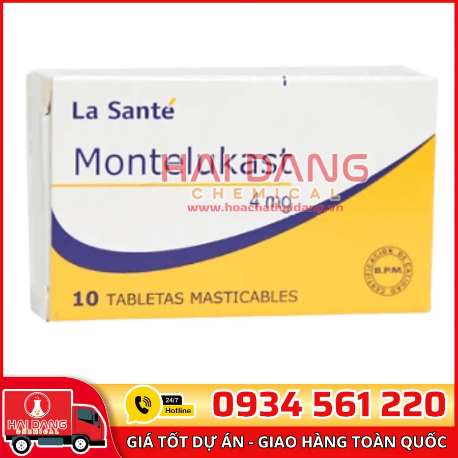 Montelukast Trung Quốc – Hoạt Chất Điều Trị Hen Suyễn, Dị Ứng
