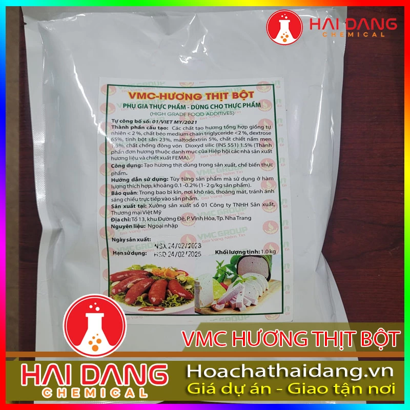 Hương Liệu Thực Phẩm Hương Thịt Heo Bột Vmc