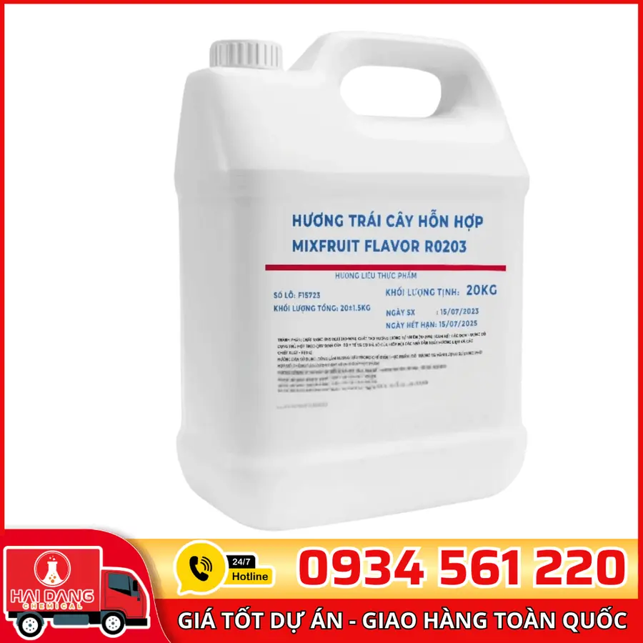 Hương Trái Cây Tổng Hợp Dạng Lỏng