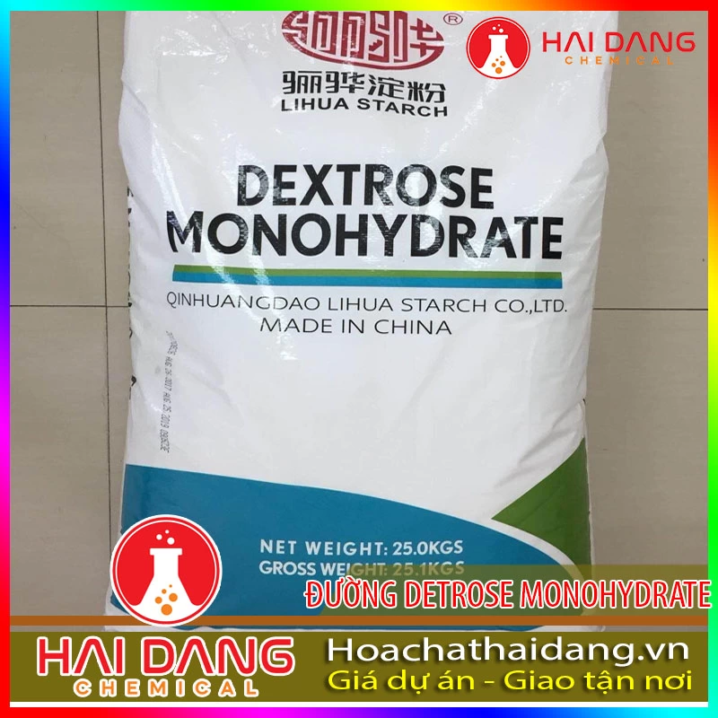 Phụ Gia Làm Bánh Kẹo Đường Dextrose Monohydrate Lihua