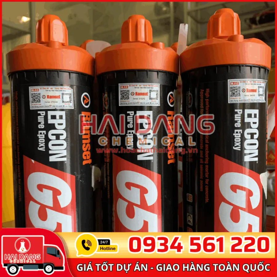 Keo Khoan Cấy Sắt Thép Ramset Epcon G5 – Liên Kết Chắc Chắn, Bền Lâu