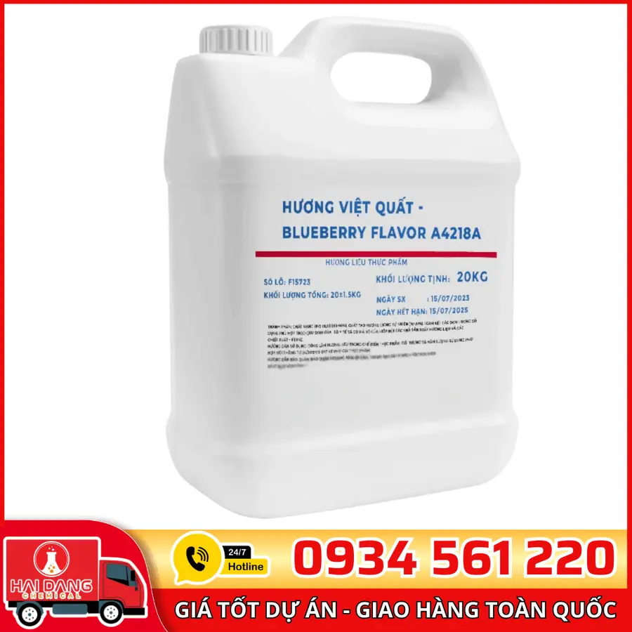 Hương Việt Quất Dạng Lỏng 