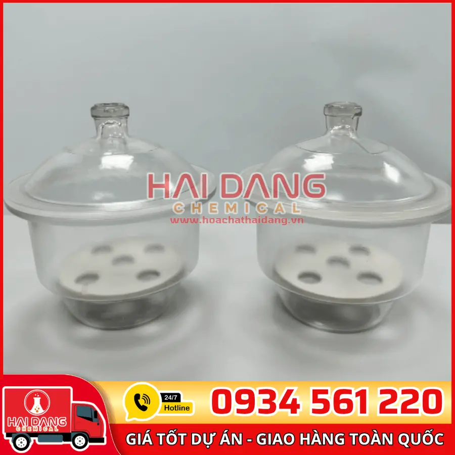 Bình hút ẩm không vòi 400mm, hãng Onelab – Trung Quốc