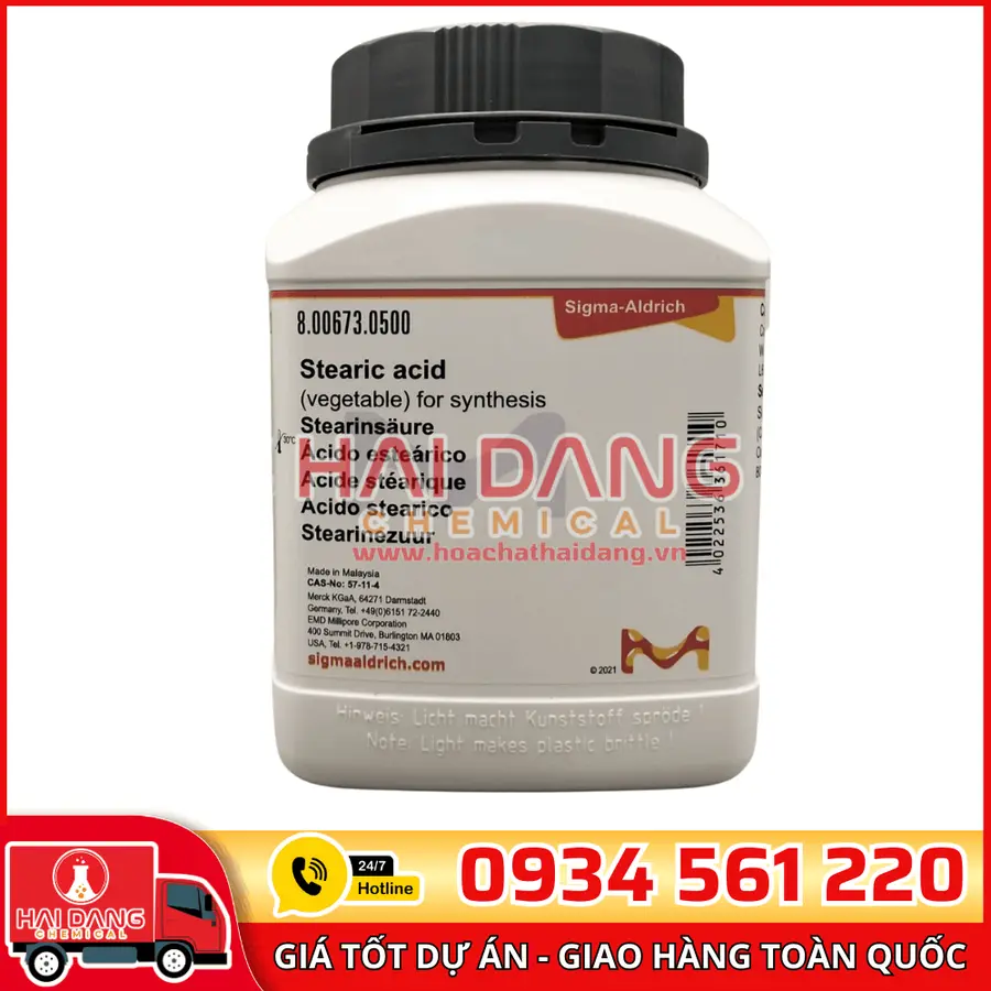 Stearic Acid lọ 500g - Merck