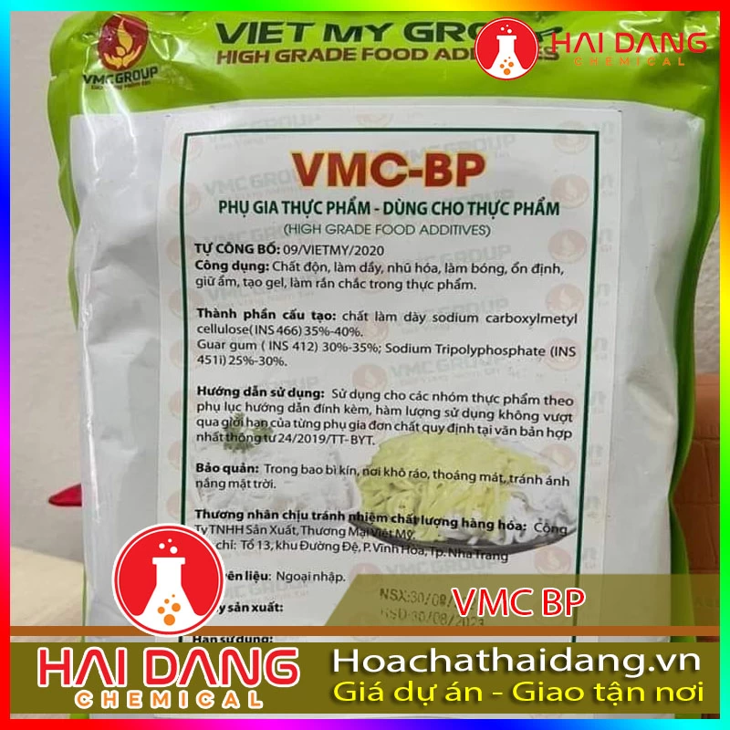 Phụ Gia Làm Bún Mì Phở Tạo Dai Bóng Vmc BP