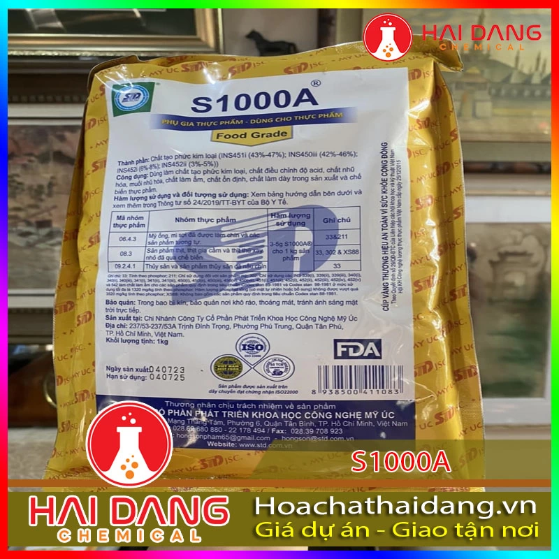 Phụ Gia Tạo Dai Giòn Cho Xúc Xích Jambong S1000A