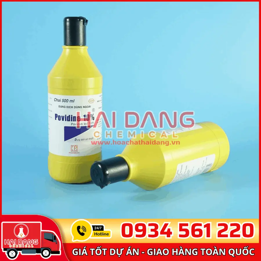Povidone Iodine Trung Quốc – Chất Sát Khuẩn Trong Mỹ Phẩm, Dược Phẩm