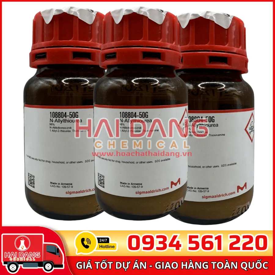N-Allylthiourea 98% lọ 50g, hãng Sigma