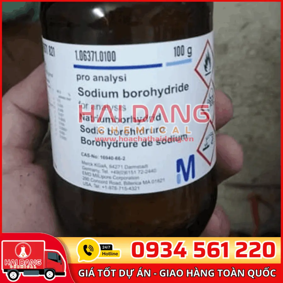 Sodium Borohydride – NaBH₄ lọ 100g - Merck