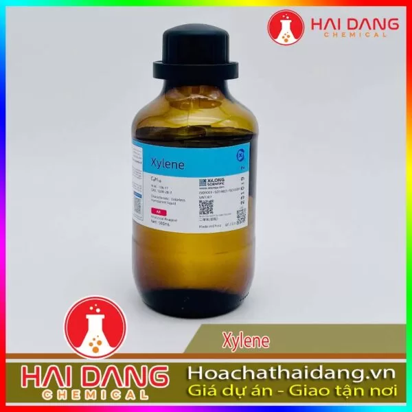 Hóa Chất Thí Nghiệm Xylene (AR, Chai 500ML, Xilong)