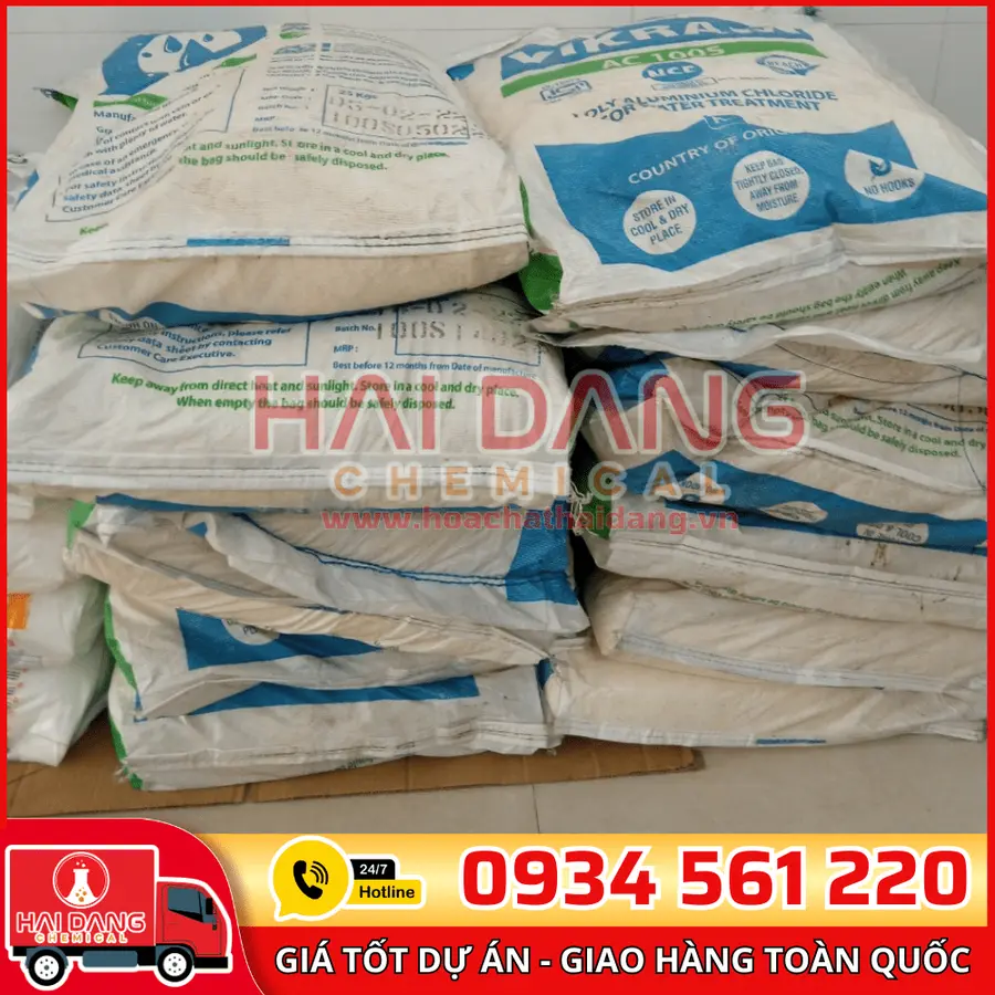 Polyaluminium Chloride PAC Al2O3 Vikram 31% Ấn Độ
