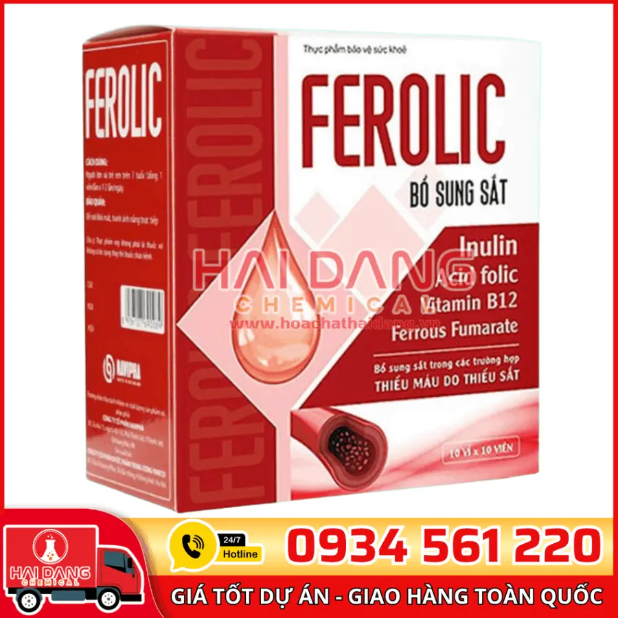 Ferrous Fumarate Trung Quốc – Bổ Sung Sắt Trong Dược Phẩm
