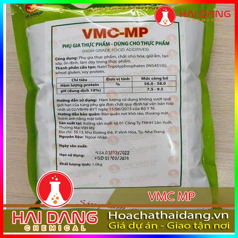 Phụ Gia Làm Xúc Xích Tạo Dẻo Vmc MP