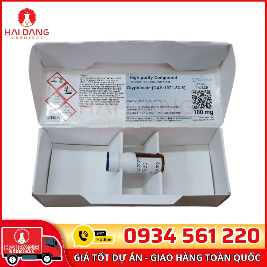 Chất Chuẩn Glyphosate 100mg CPAchem