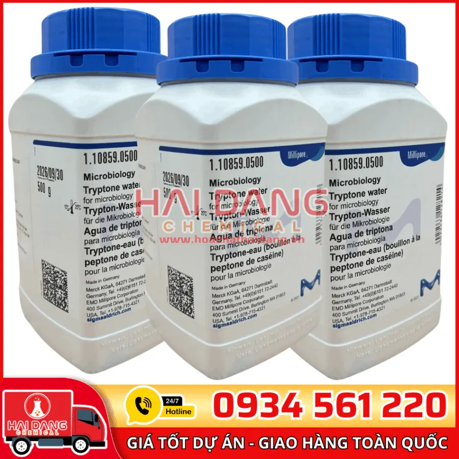 Tryptone Water lọ 500g - Merck