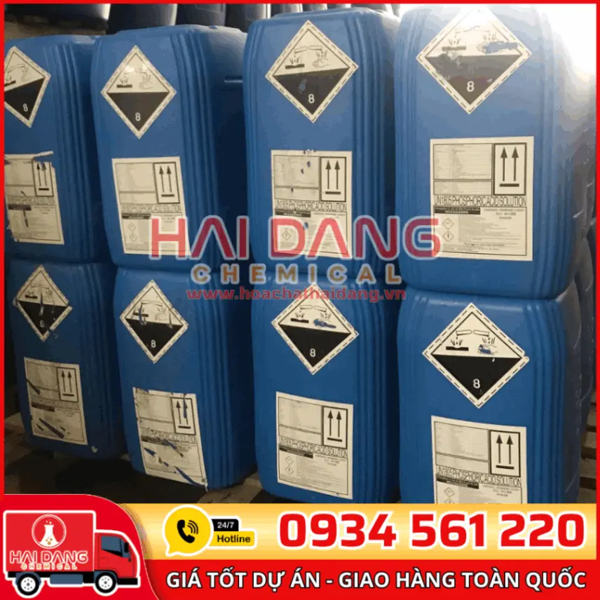 Acid Phosphoric H₃PO₄ 85% Trung Quốc