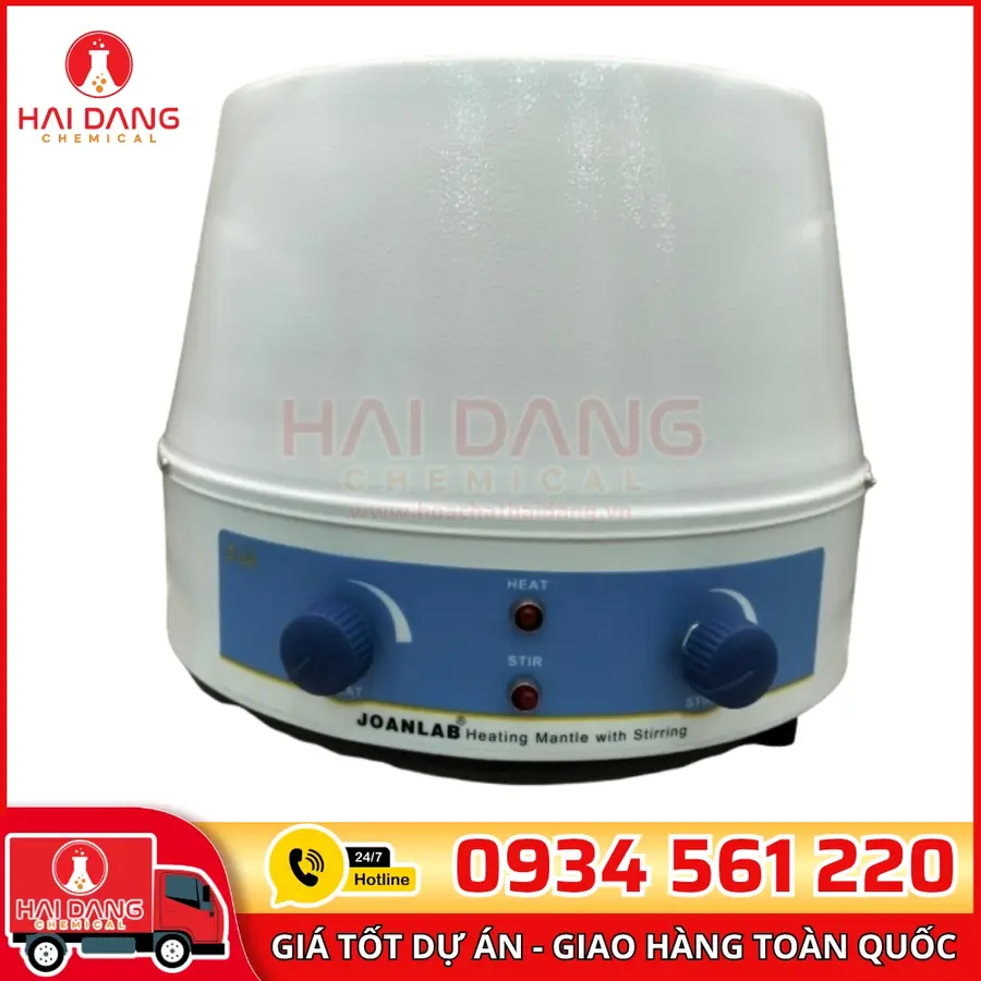 Bếp đun bình cầu có khuấy từ HMS, không hiện số – HMS – Joanlab
