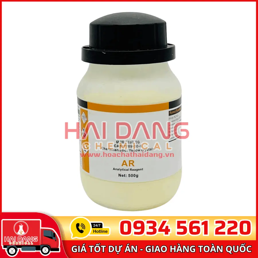 Bromo Cresol Green C₂₁H₁₄Br₄O₅S, lọ 500g - hãng Xilong