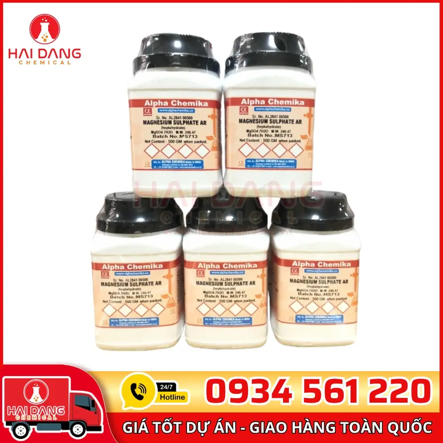 Hydroxylamine Sulphate  lọ 100g, hãng Alpha Chemika