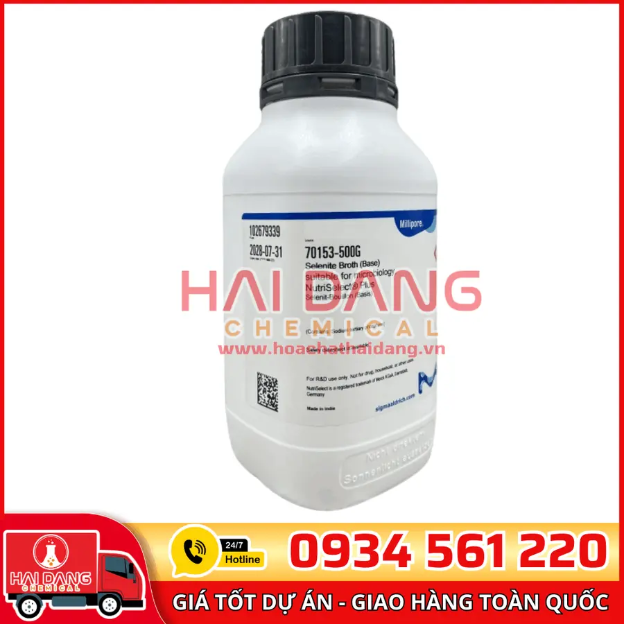 Selenite Broth lọ 500g, hãng Singma