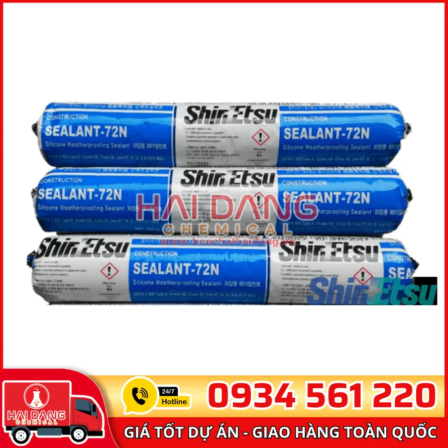 Shin-Etsu Silicone – Keo Trám Khe Chống Thấm Cao Cấp Ngoài Trời