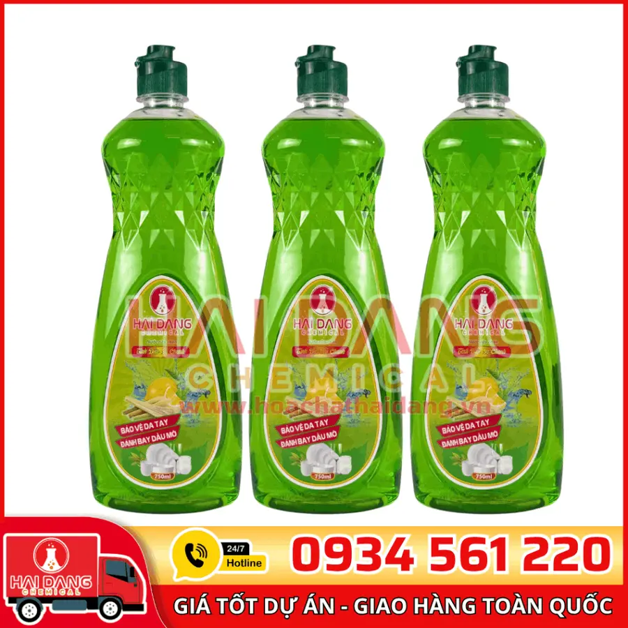 Nước Rửa Chén Hải Đăng Việt Nam Hương Sả Chanh