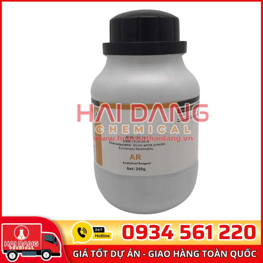 Chrom III Chloride CrCl₃, lọ 500g - hãng Xilong