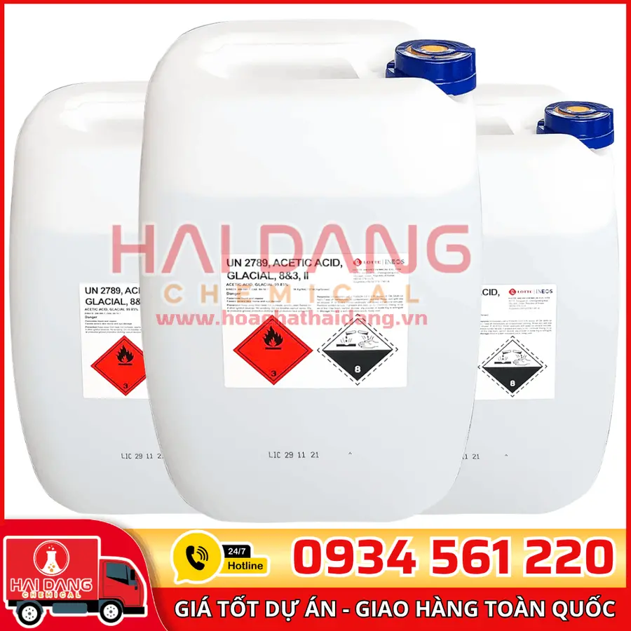 Acetic Acid CH3COOH 99% Hàn Quốc
