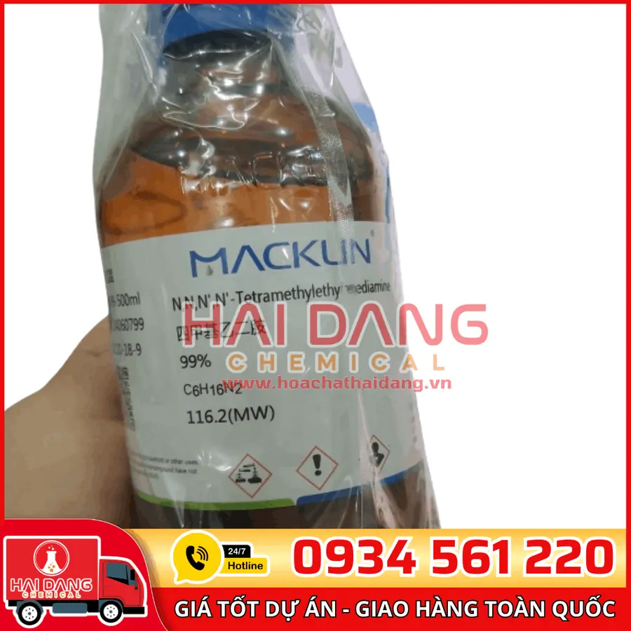 N,N,N',N'-Tetramethylethylenediamine 500ml - Macklin