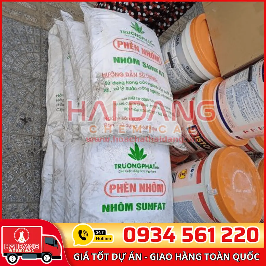 Phèn Đơn Nhôm Sulfate Aluminium Sulfate Al2(SO4).18H2O