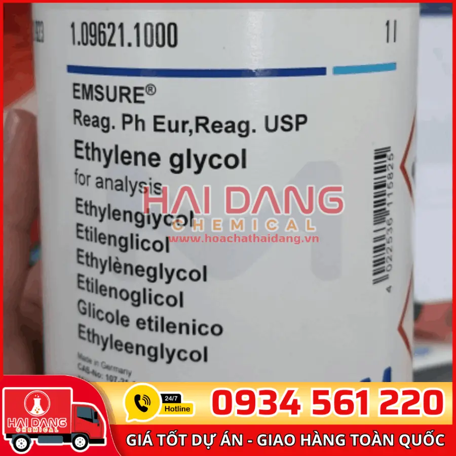 Ethylene glycol lọ 1L - Merck